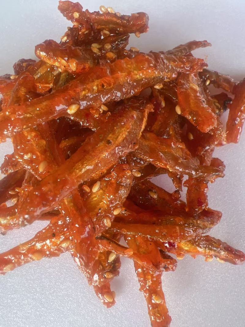 即食小鱼干地摊电商批发原味香辣小银鱼小河虾凤尾鱼鱿鱼丝鱼