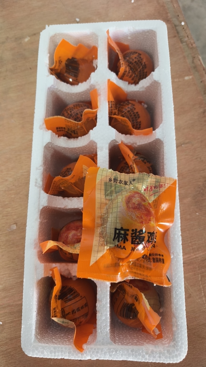 麻酱鸡蛋，天津蓟州特产！电商团购线下批发代理！