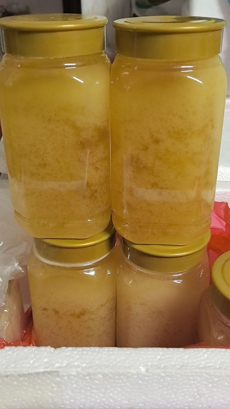 自己家放深山野外蜜蜂自采的中华土蜂蜜冬蜜