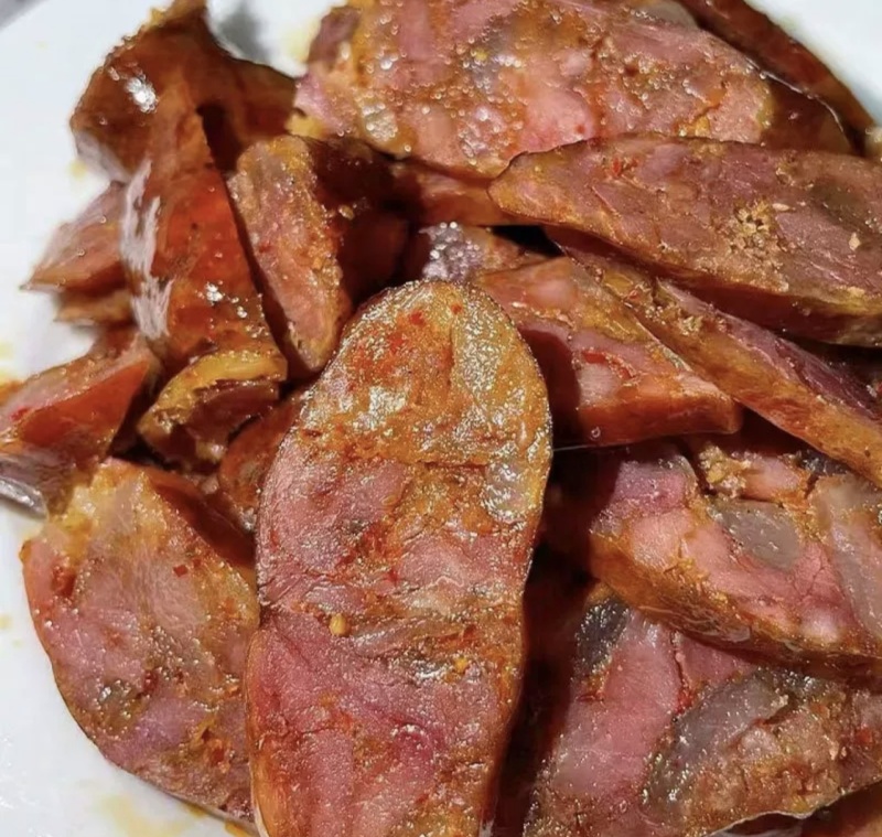 湖南特色烟熏麻辣香肠