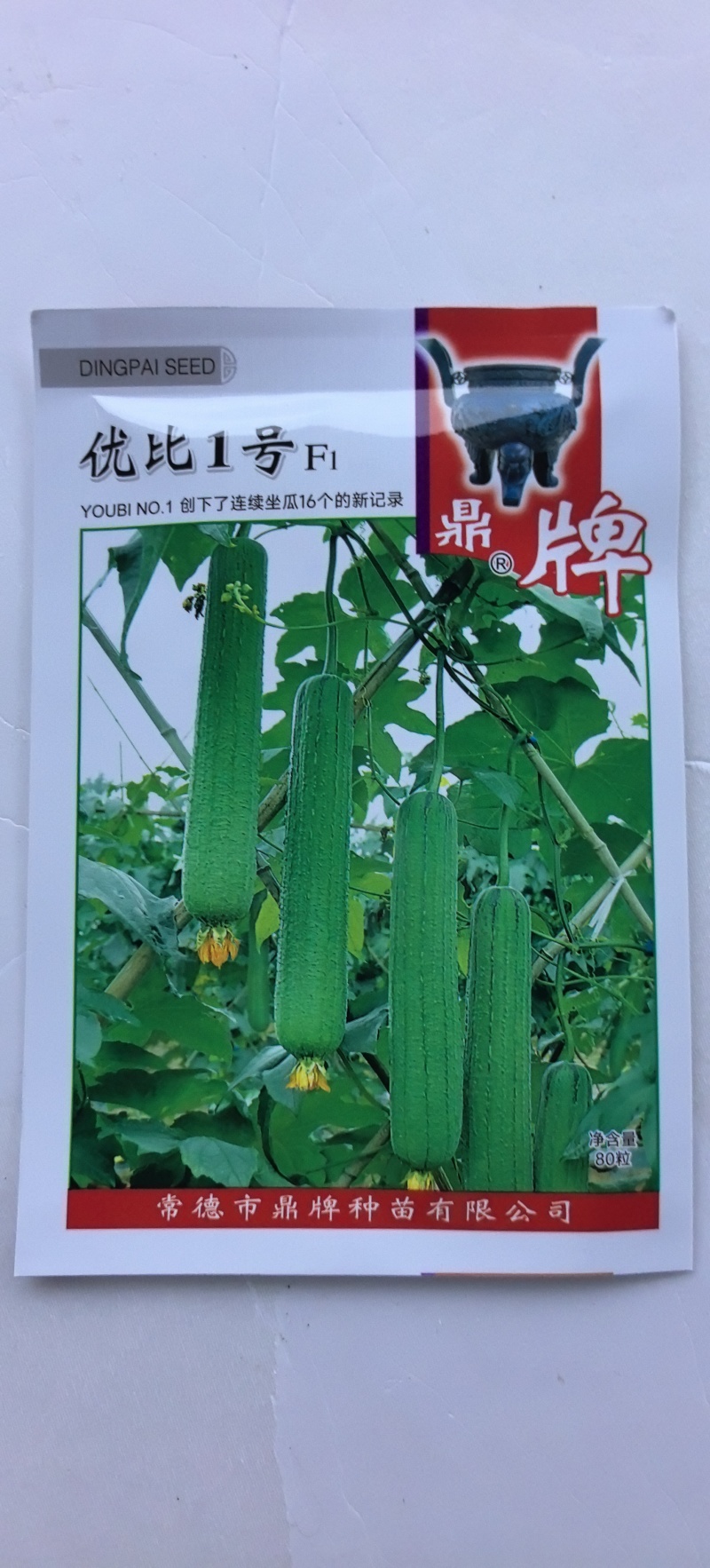 丝瓜种子优比1号成瓜率高连续采摘时间长瓜条顺直翠绿色
