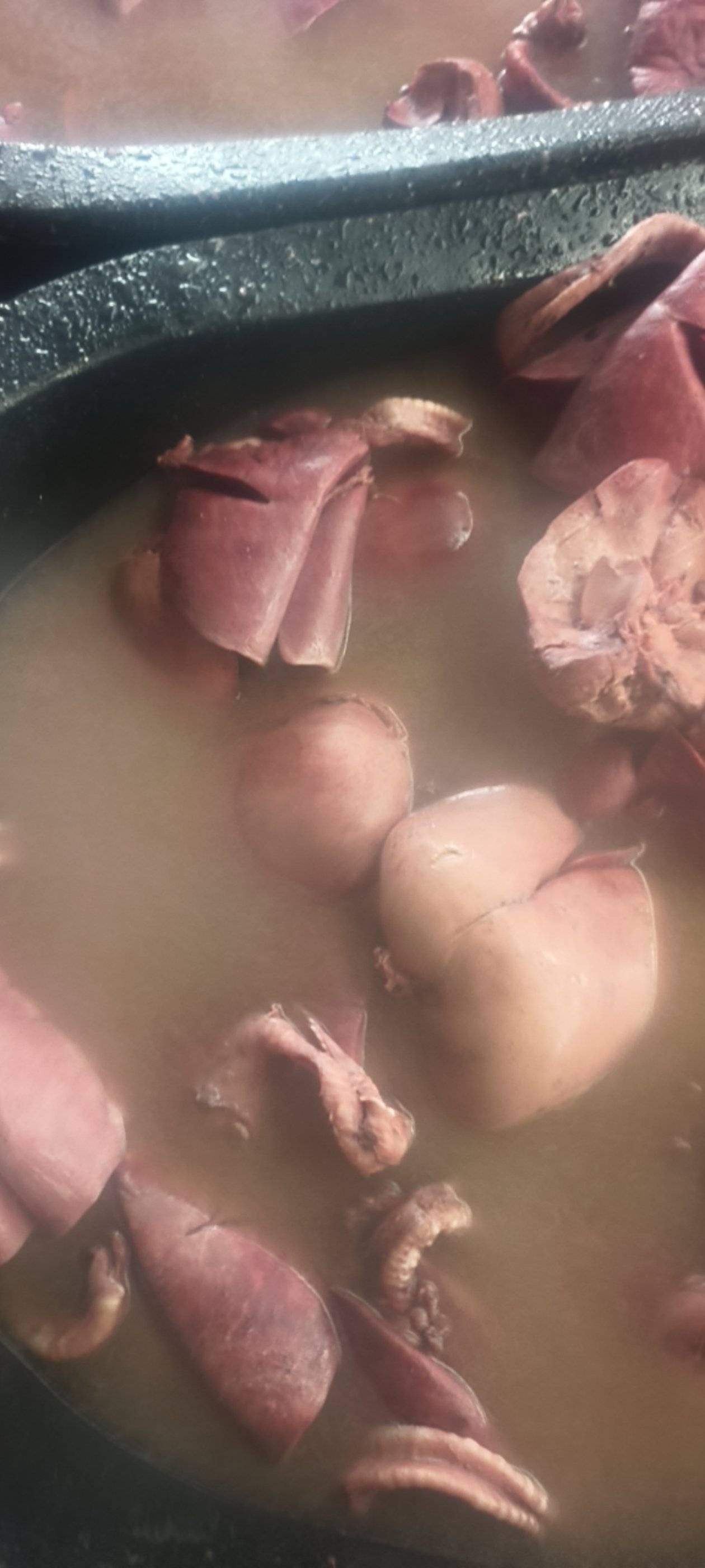 全熟羊心肝肺，鲜羊原料精工去膻！羊心紧实弹牙、羊肝绵软鲜