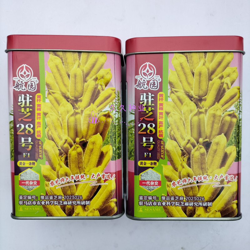 驻芝28号白芝麻种子优质高产矮株抗病抗倒伏农家春夏