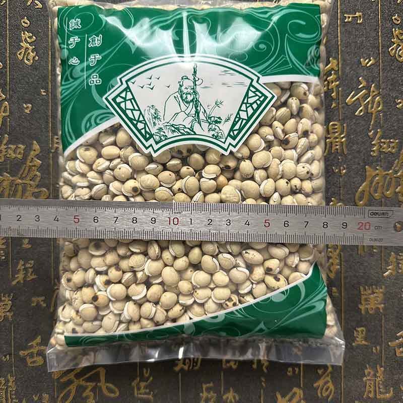 白扁豆炒白扁新货豆药食两用品种无硫净货籽类中药材