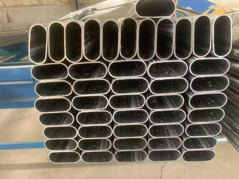天津大棚管厂全国发货椭圆管折弯加工