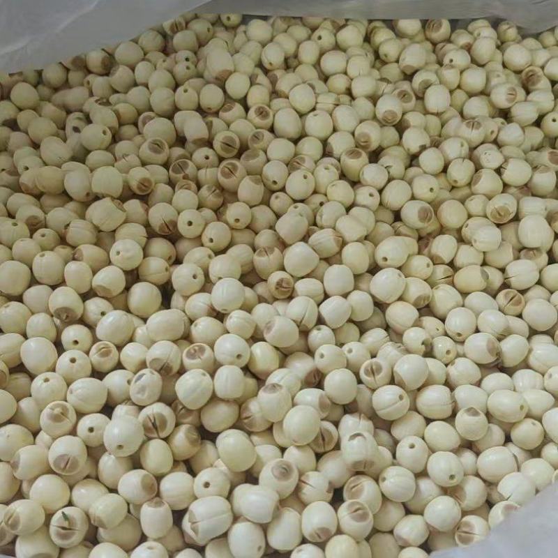 去心鲜白莲手工去芯粉糯清甜煲汤煮粥糖水食材基地直供