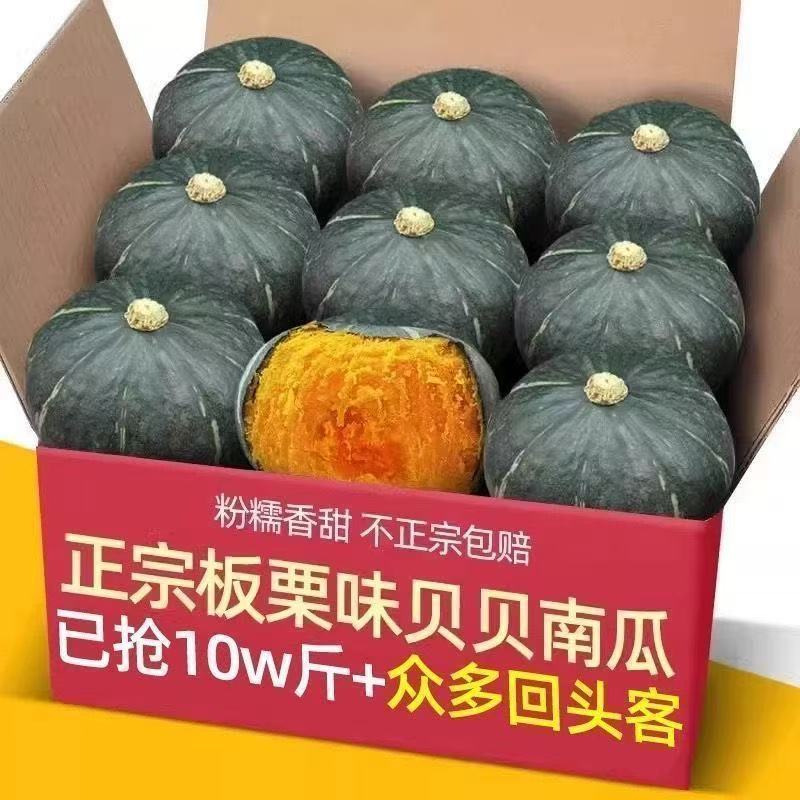 贝贝南瓜正宗真南瓜软糯香甜实力代发价格好