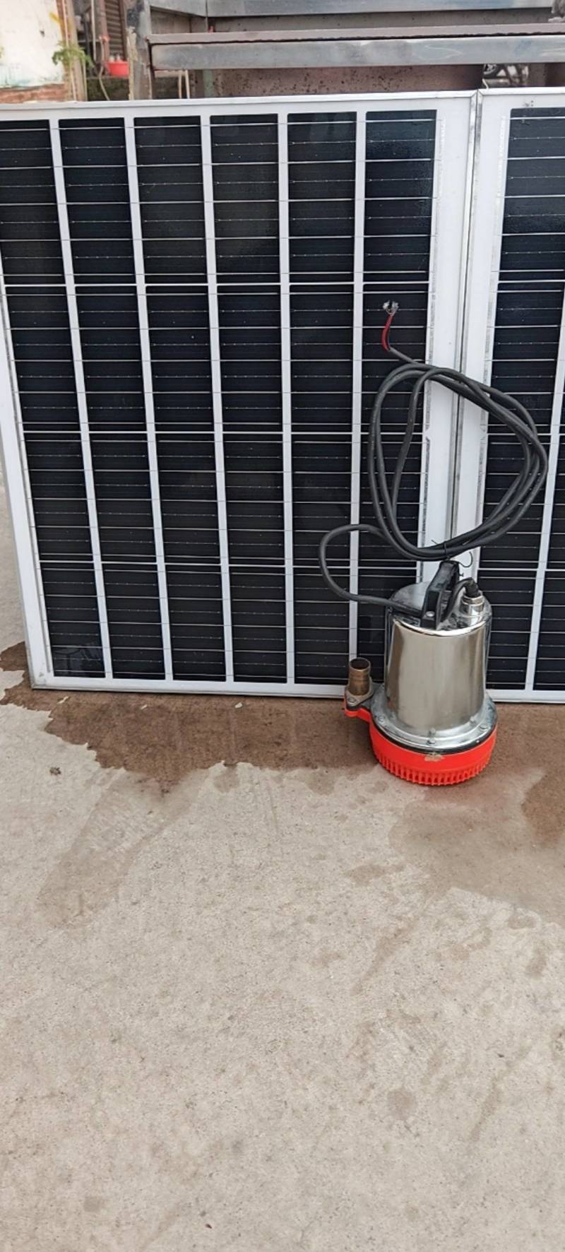 太阳能水泵抽水灌溉种植养植鱼塘增水增氧