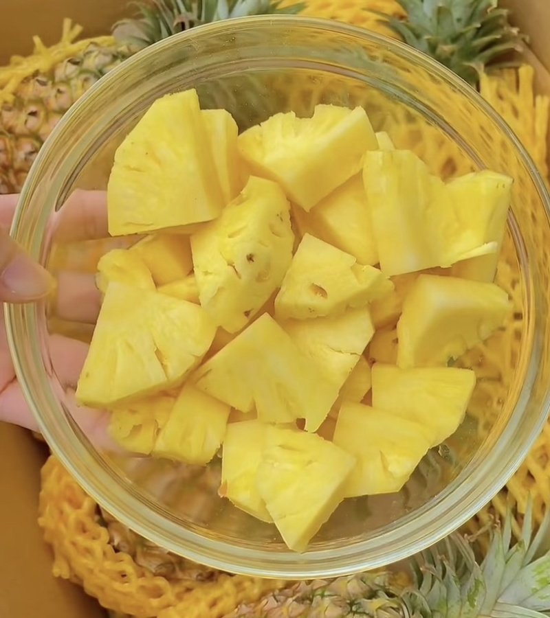 精品菠萝🍍金钻凤梨、香甜可口饱满多汁货源保障充足