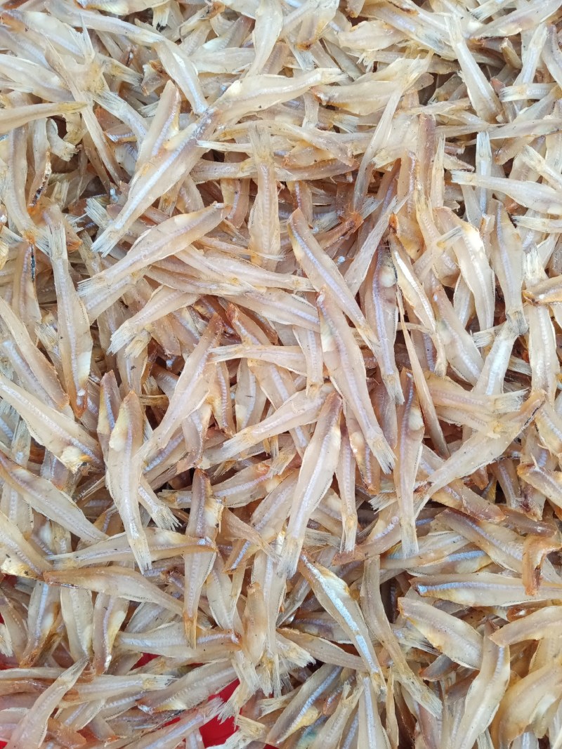 纯手工加工小鱼干