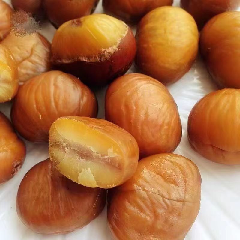 现炒开口原味栗子熟板栗即食新鲜带壳现发散装坚果炒货休闲零