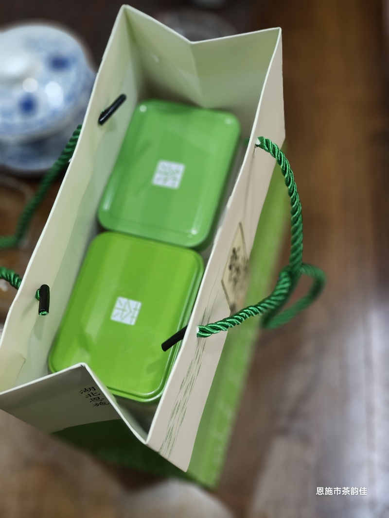 2026新茶富硒茶明前特级原料恩施玉露+恩施贡芽伴手礼