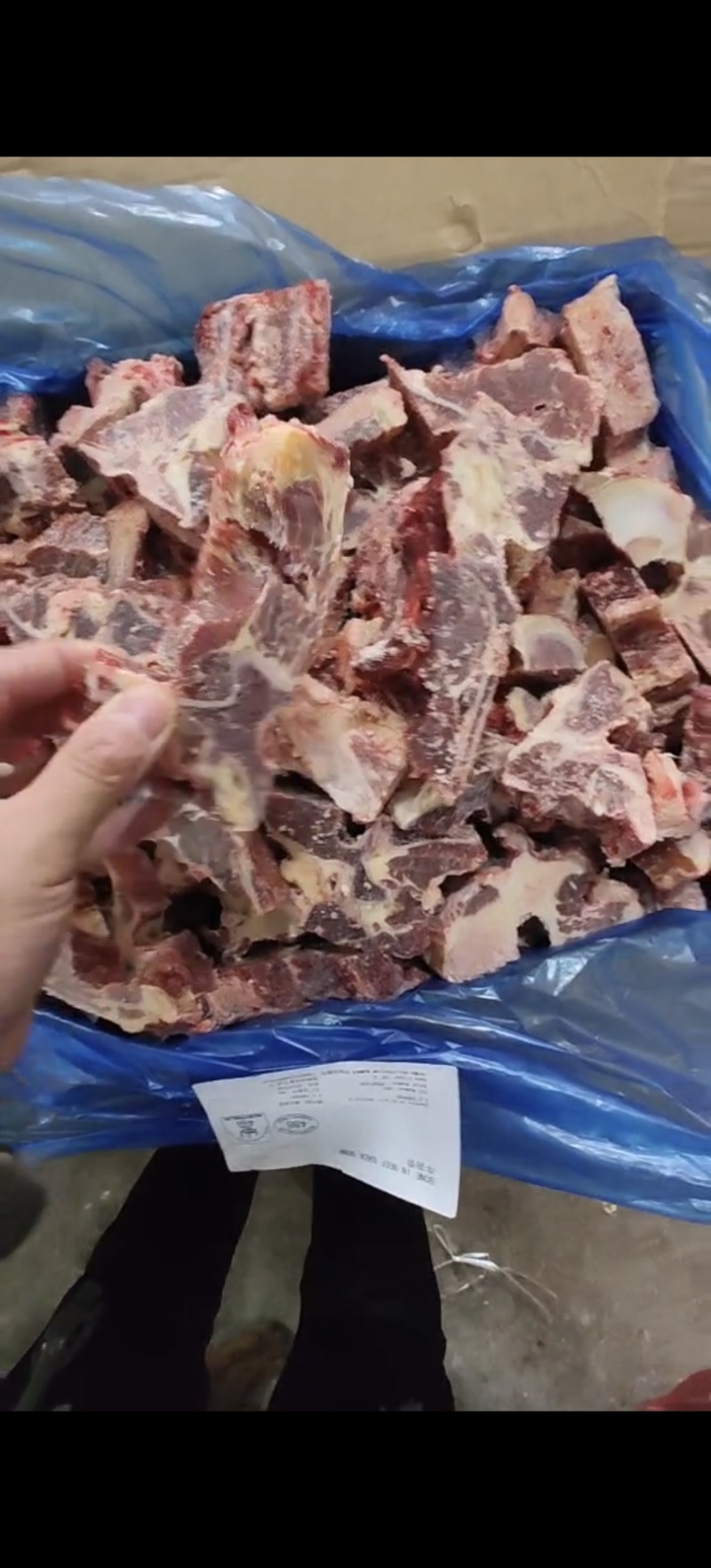 牛脊骨，牛脊骨实拍，