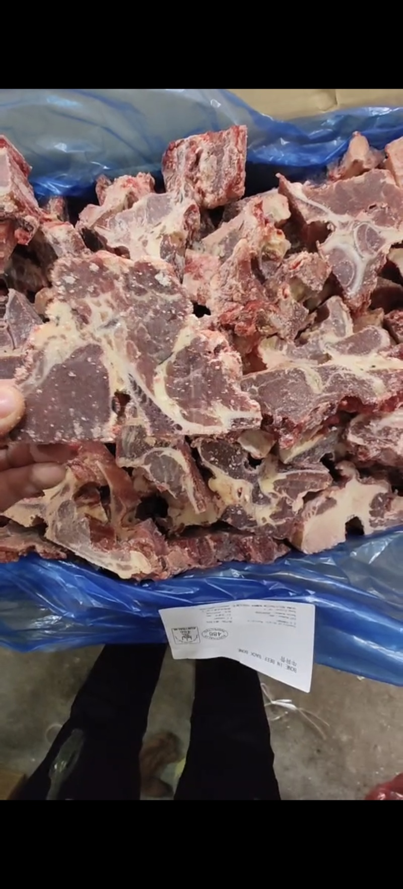 牛脊骨，牛脊骨实拍，