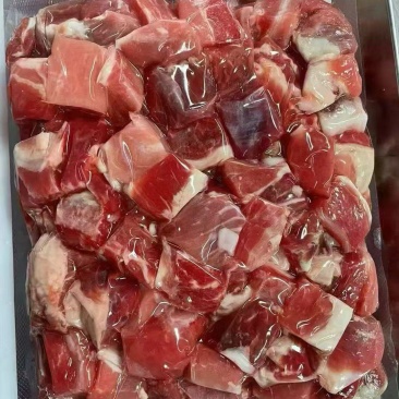 原切牛肉粒