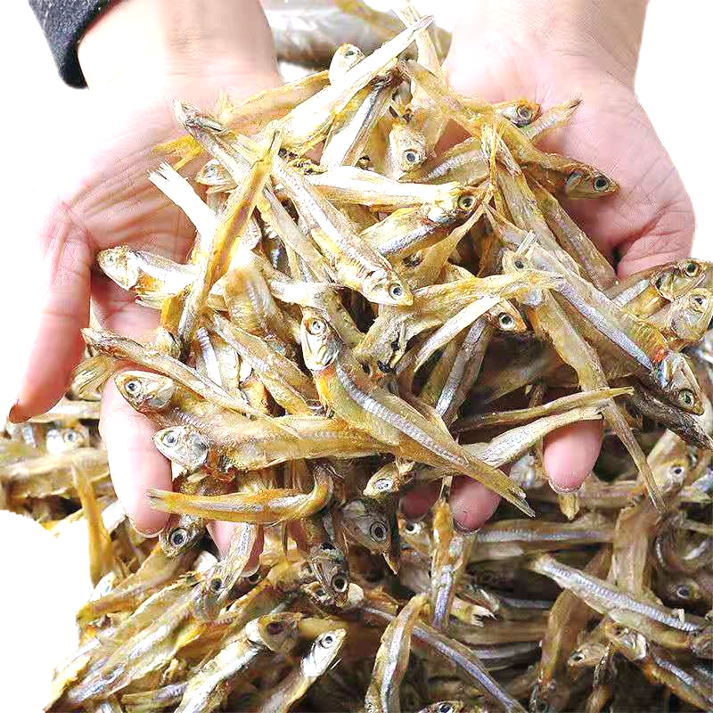 小鱼干自然淡干烹炒鲜香美味很好吃保质保量包邮