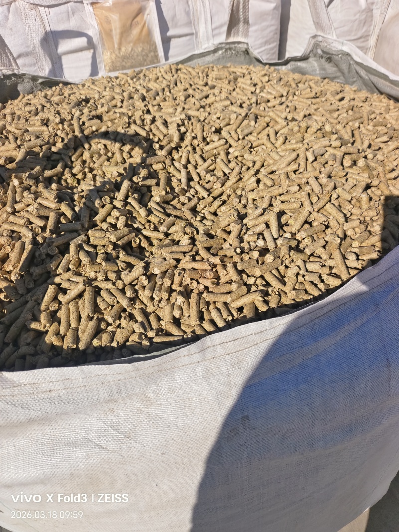 南瓜子皮颗粒饲料