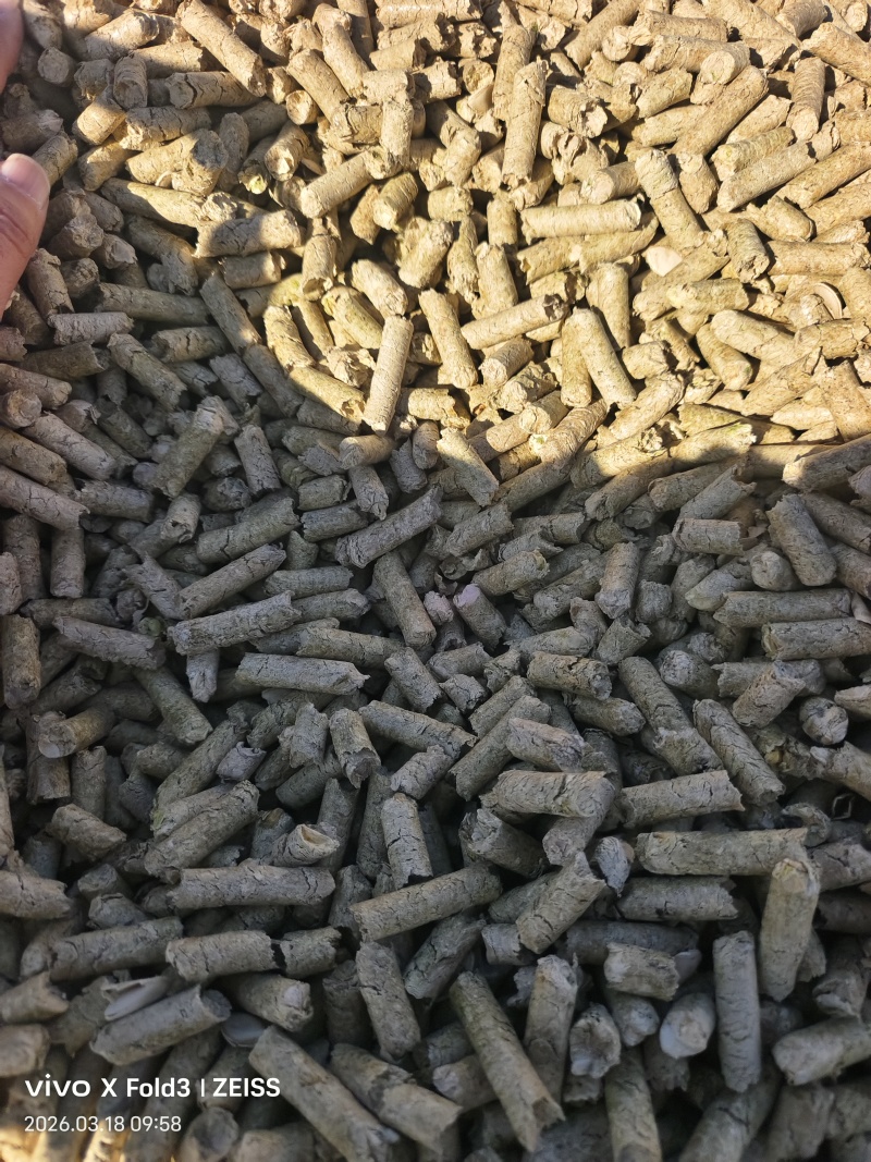 南瓜子皮颗粒饲料