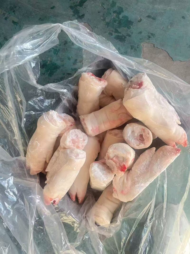 猪蹄，人工去毛纯干猪蹄，产地直发欢迎电话咨询品质保证