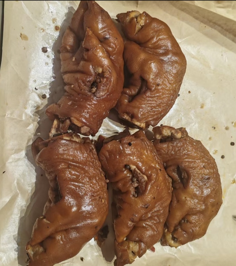 【卤味】虎皮五香猪蹄脱骨
