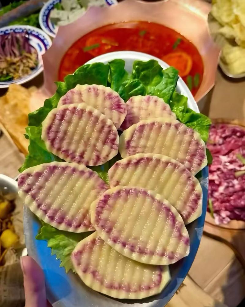 云南精品七彩土豆