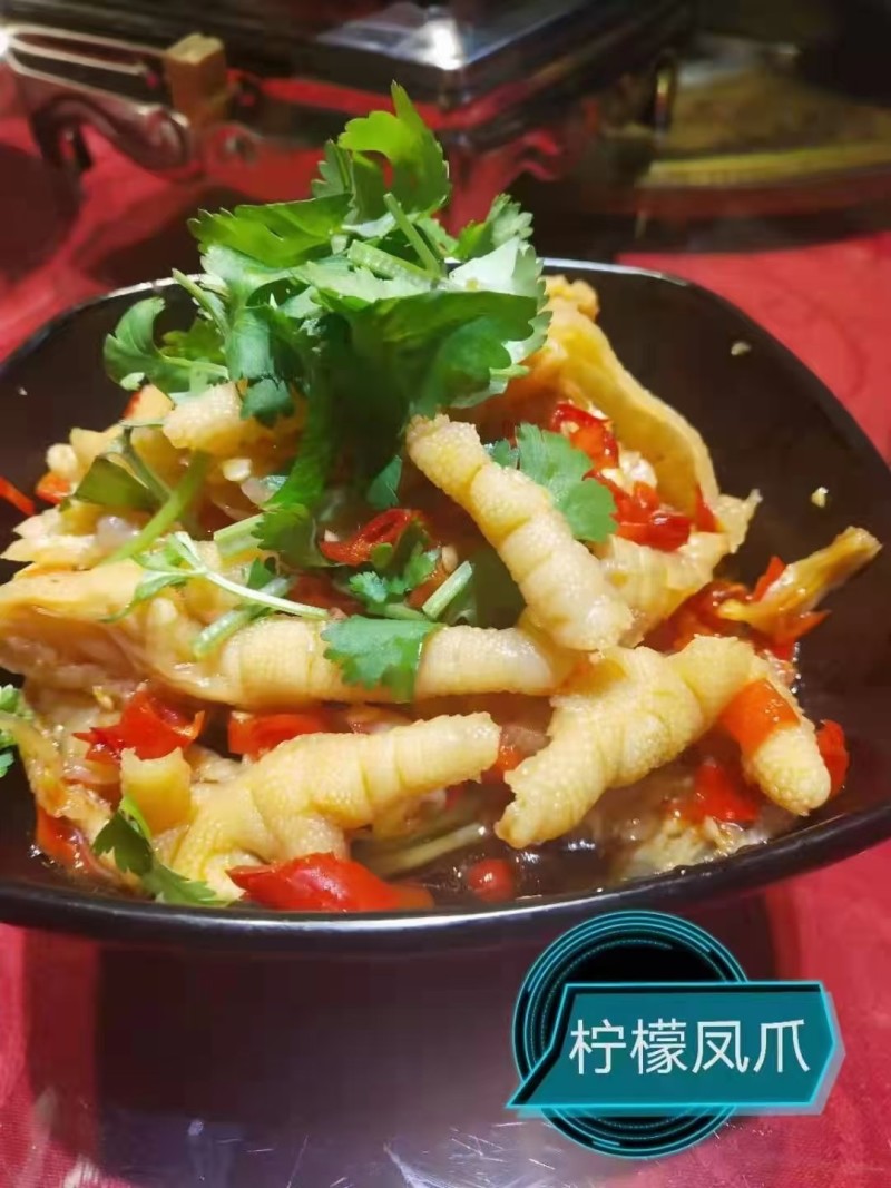 柠檬鸡爪，开袋即食，口感非常好夜市，熟食店，餐饮店都可