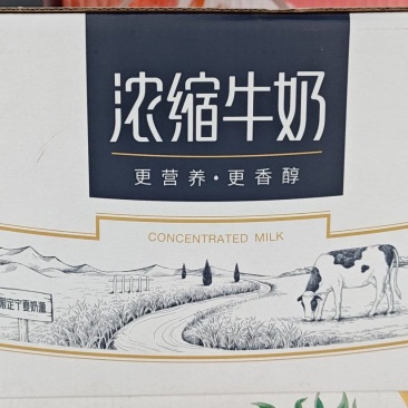 夏进浓缩牛奶