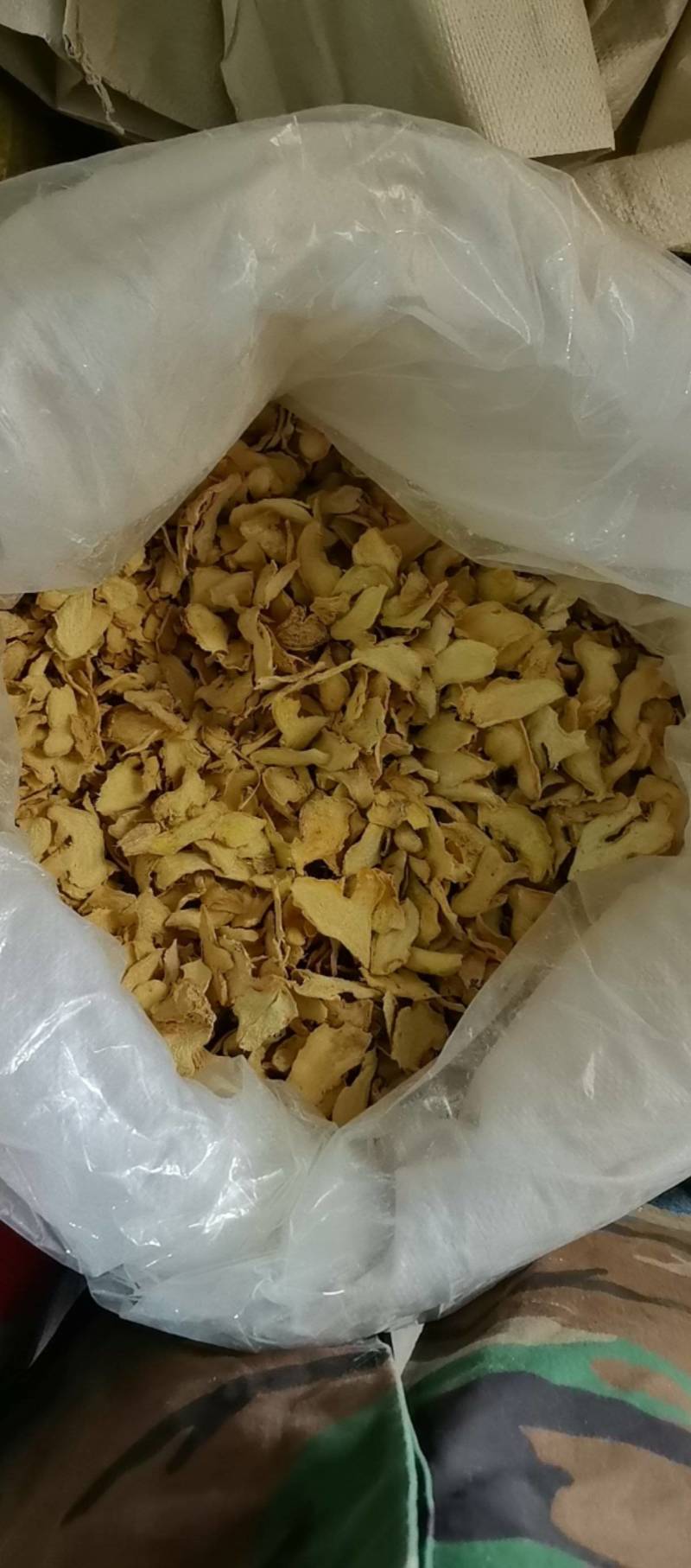 山东菏泽一手货源干姜片质量好价格优对接全国市场欢迎购买