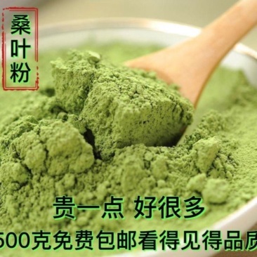 霜桑叶粉特级免费包邮超细食用级桑叶粉冲饮