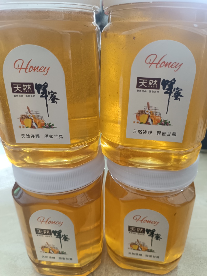 自己养的蜂，打出来天然蜂蜜