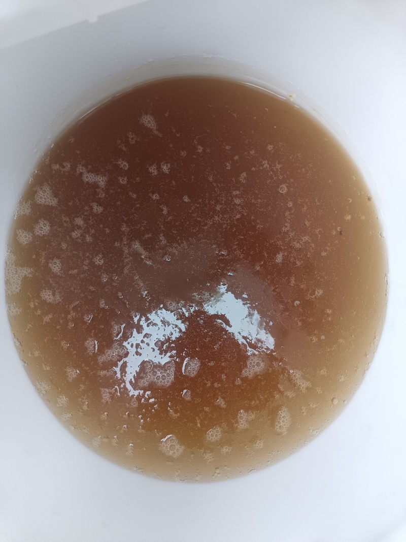 自己养的蜂，打出来天然蜂蜜