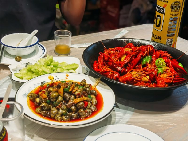 2盒麻辣小龙虾十三香蒜泥龙虾加热即食