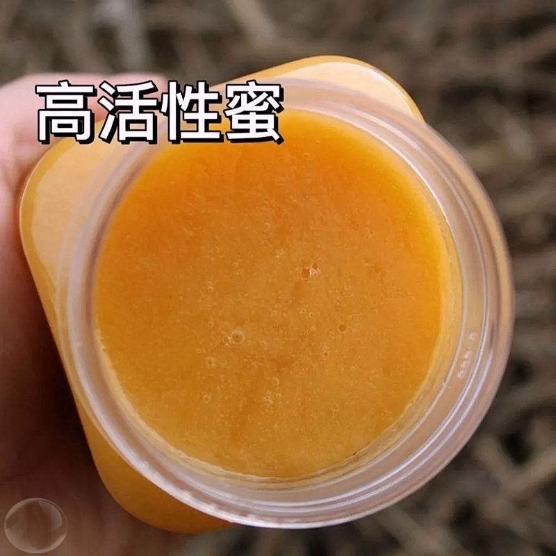 【支持检测】正宗结晶蜜沙棘蜂蜜纯正农家自产沙棘花蜂蜜