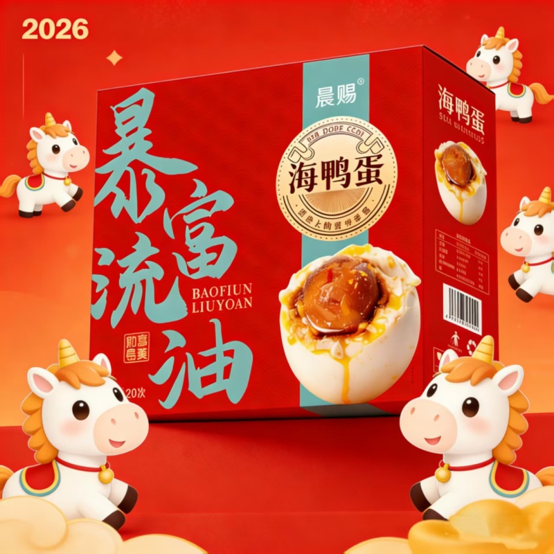 《海鸭蛋礼盒》河南海鸭蛋产地直发批发一件代发品质保证