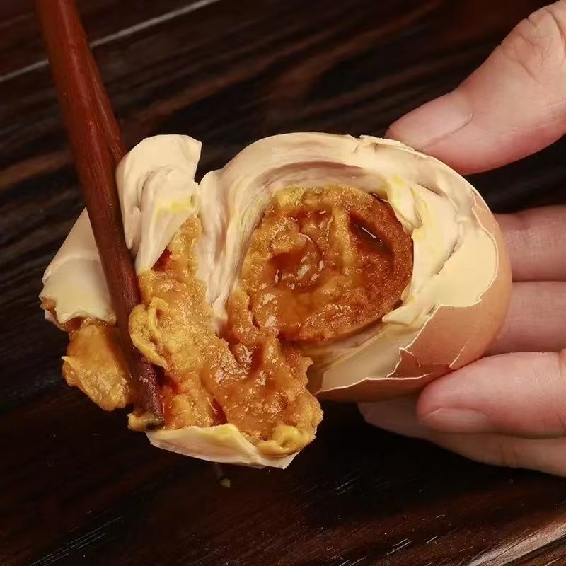 《麻酱鸡蛋》河南商丘麻酱鸡蛋新鲜上市，批发一件代发商超