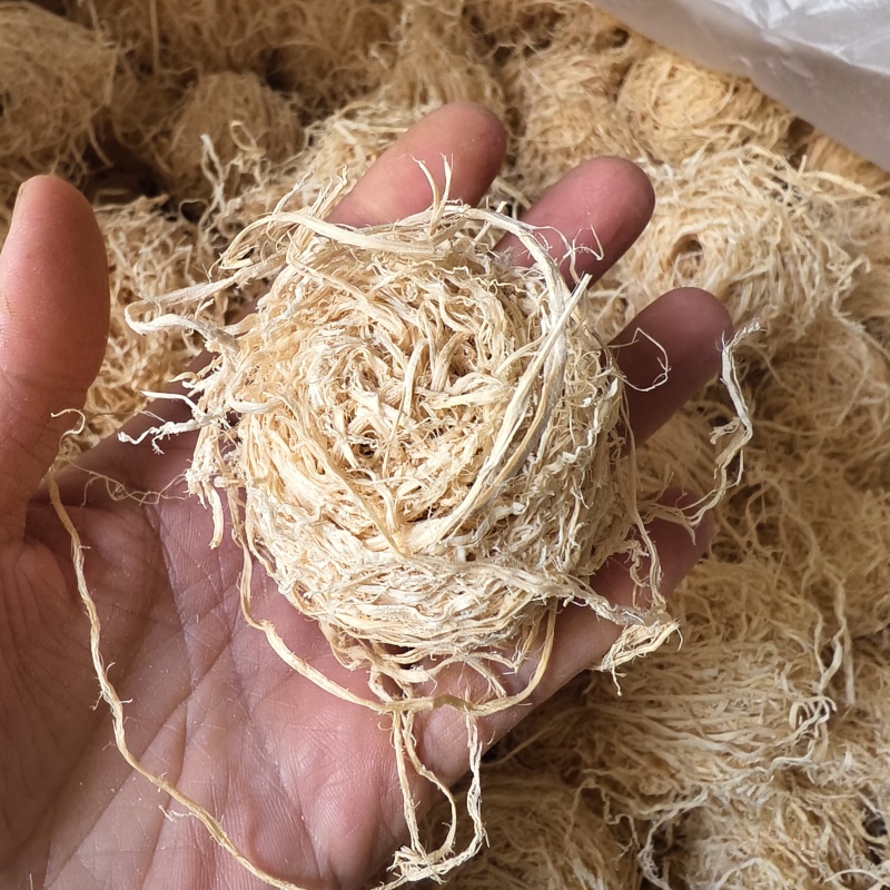 淡竹茹团球状竹茹球黄白色统货今年新货颜色好