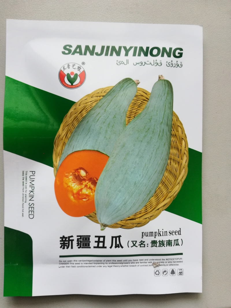 贵族南瓜种子新疆蜜瓜也叫丑瓜种子口感香甜甘面