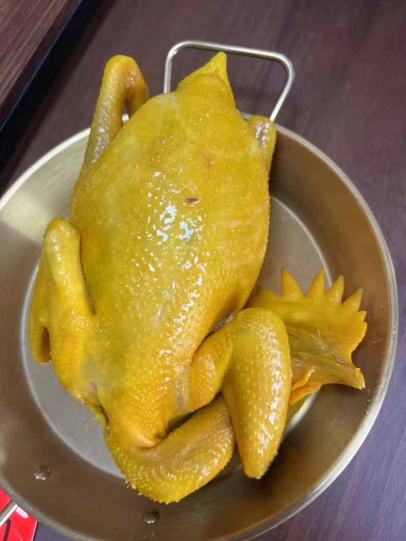 五指毛桃盐焗鸡地摊电商批发盐焗鸡摆摊卤味熟食全熟盐焗鸡