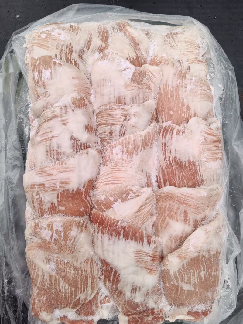 精修猪肉青，1：9比例，双面精修