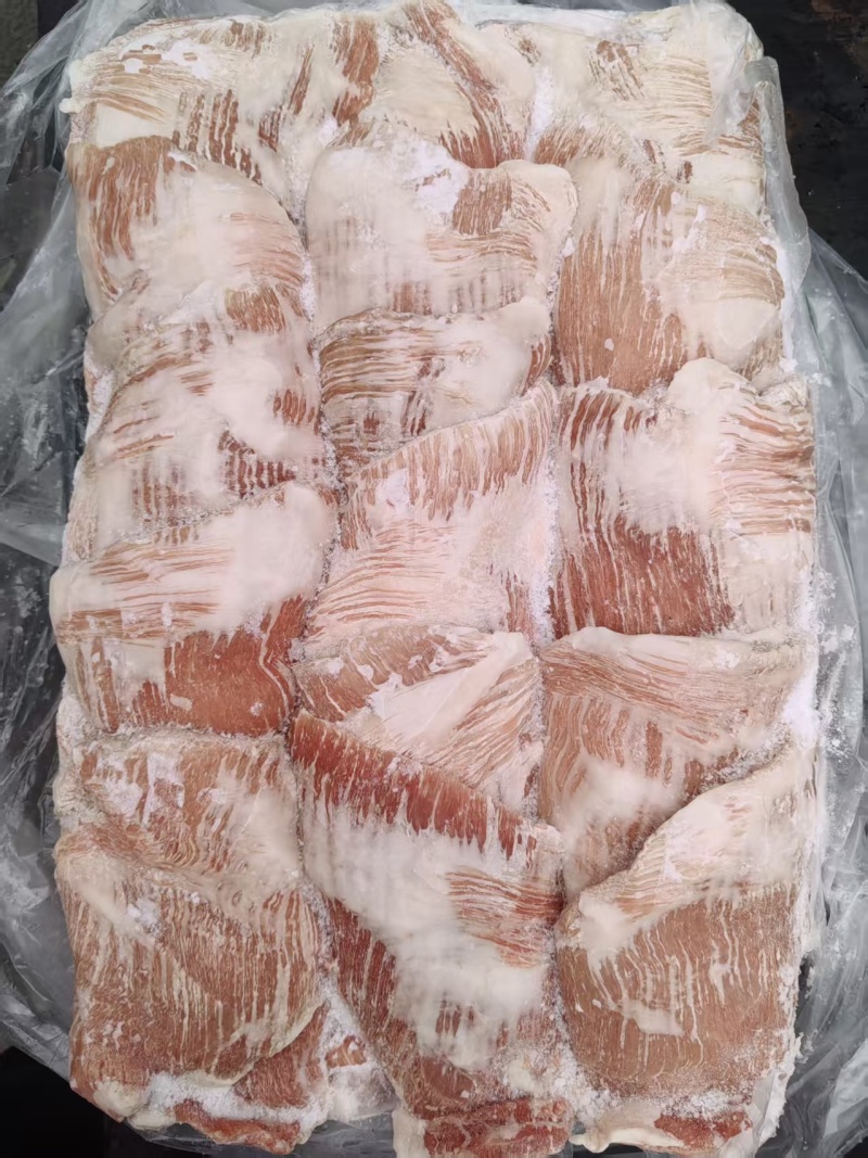 精修猪肉青，1：9比例，双面精修