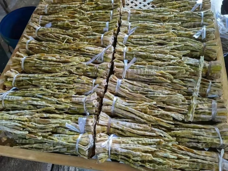 野笋干淡直尖小笋干高中低三档大小分类规格齐全