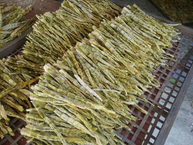 野笋干淡直尖小笋干高中低三档大小分类规格齐全