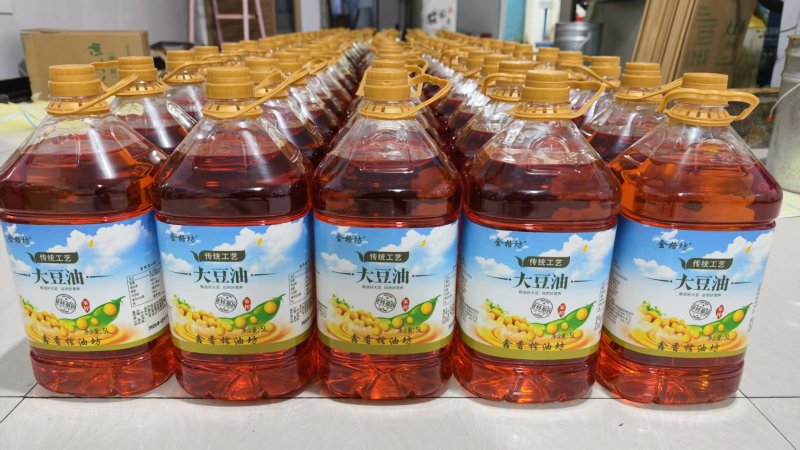 笨榨大豆油，98元/桶，重量5L，两桶起邮，全国发货