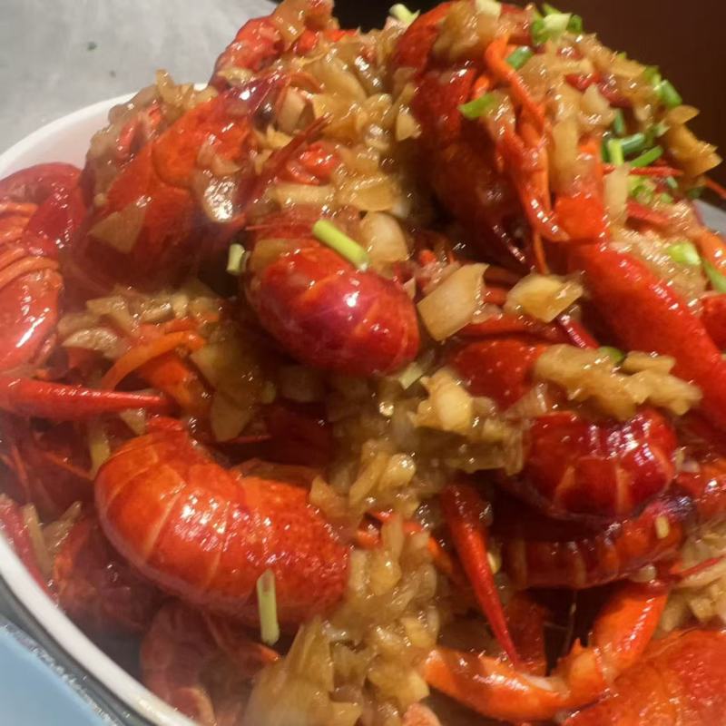 潜江古法小龙虾地摊电商批发清水小龙虾液氮锁鲜小龙虾