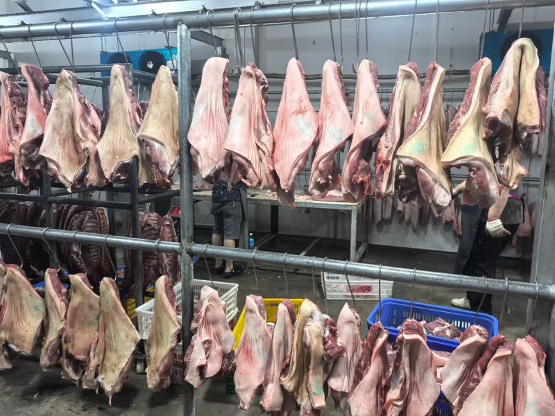 惠州区域猪肉配送农产品有限公司可开发票整猪批零，散件都行