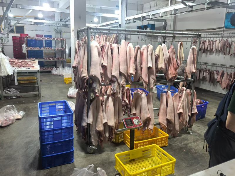 惠州区域猪肉配送农产品有限公司可开发票整猪批零，散件都行