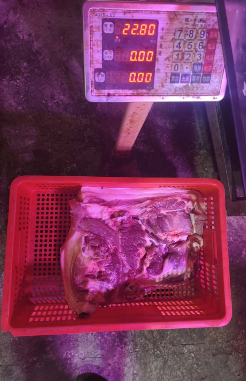 惠州区域猪肉配送农产品有限公司可开发票整猪批零，散件都行