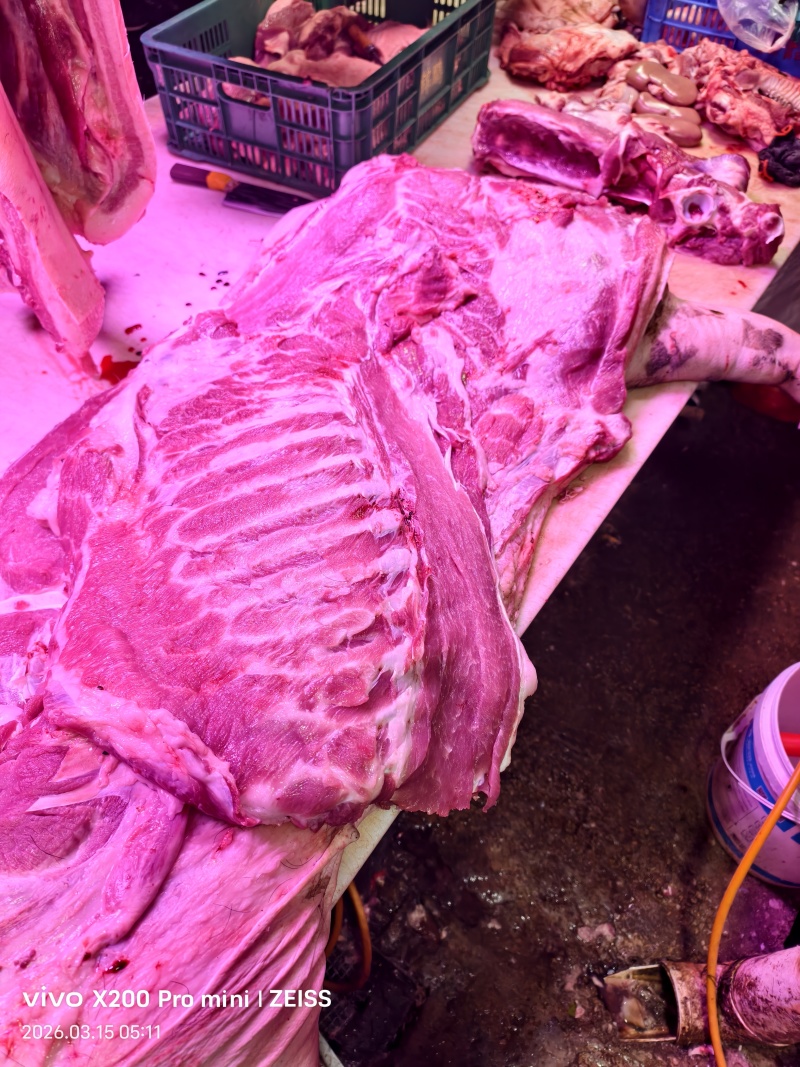 惠州区域猪肉配送农产品有限公司可开发票整猪批零，散件都行