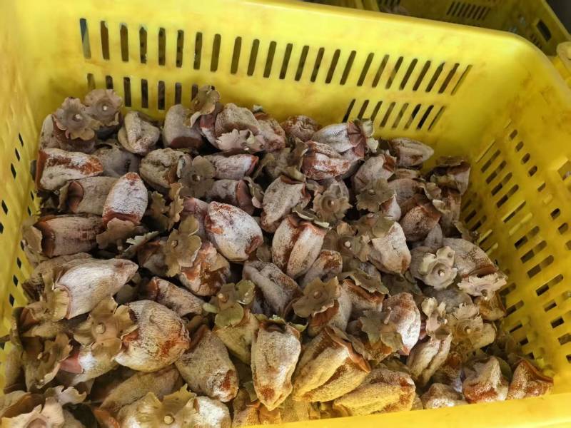 富平柿饼，商品果红饼