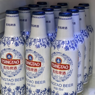 青岛发货青花瓷正品铝罐355ml*12瓶（美学酒）